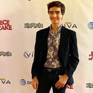 Elias Harger Instagram - At the premiere for A Piece of Cake. Streaming Nov. 9 on all digital and on demand platforms. @vivakidsfilms