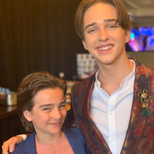 Elias Harger Instagram - Happy birthday, Michael! I’m proud to have been your creepy sidekick since 2015. Hard to believe when we first met, you were my age! Love you! Happy birthday! Brothers forever! ❤️🎉