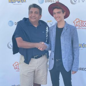 Elias Harger Instagram - What an amazing night! I had so much fun watching #felixthemovie with so many friends at the premiere of Felix and the Hidden Treasure. Thanks so much to @vivakidsfilms for such an incredible experience! And thanks to everyone who came out tonight! Now streaming on Amazon Prime, iTunes, Direct TV and On Demand/Digital.