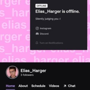 Elias Harger Instagram - Hey, I’m bored. You too?? Wow, great. I’m going to start streaming at twitch.tv/elias_harger (link in profile). Feel free to come check out my channel!!! I’m planning on streaming every Sunday around 5:00pm east coast time/ 2:00pm west coast time. Oh, and if you’re a mom following me on behalf of your kid… please let them know :)