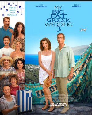 Elias Kacavas Instagram - The movie poster is out!! 🇬🇷 Nia Vardalos and the entire cast return for #MyBigFatGreekWedding3, only in theaters September 8!