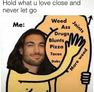 Elias Theodorou Instagram - Tru love is hard to find #happyhumpday 🍑
-
#dope #meme #cannabiscommunity #weed #marijuana #thc #cbd #cannabisculture #weedporn #weedstagram #hightimes #stoner #indica #sativa #hemp #maryjane #kush #highlife #ganja #growyourown #smoke #cannabissociety #weedlife #life #dabs #highsociety #smokeweedeveryday #dank #memesdaily