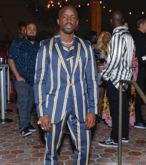 Elijah Kelley Instagram - Congrats to @djkhaled @iamterrencej @kodaklens for an INCREDIBLE celebration....I know I’m late....but I been out here tryna earn my stripes... thanks for the suit @kierraxbailey and @calvinklein for the foot huggers 📸@jmartinvisuals