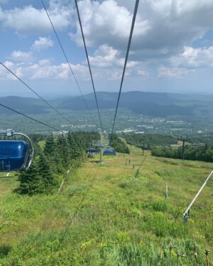 Elisa Strauss Instagram - Thank you to @thehermitageinnvermont for hosting our lovely weekend- the food, drinks, and staff could not have been more wonderful. From the ceilings to the bathrooms-details were everywhere. 

Thank goodness we climbed @mountsnow to burn some calories from all the decadent food in Vermont and that there was a ski lift to take us down.