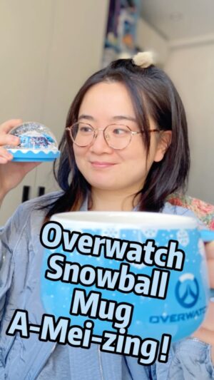 Elise Zhang Instagram - 🎁Best present for this winter！☕️🫖 🤗#overwatch #blizzard #present