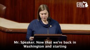 Elissa Slotkin Instagram - For my first floor speech of 2024, I spoke about immigration – an issue that is so critical and so fundamental to the U.S. It’s currently being debated and negotiated over as part of a larger appropriations deal, so I felt it was important to lay down how I approach the issue.

Practical, serious people on both sides of the aisle should be able to come together to discuss options and compromise on this most American of issues.