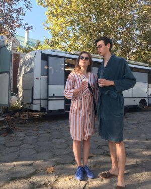 Eliza Rycembel Instagram - On the set with @jan_hrynkiewicz 🎬