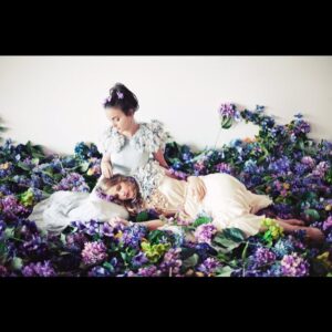 Elizabeth Blackmore Instagram - An oldie but a goodie. A Midsummer night's Dream 2011. After a very long flight, I wish I could disappear back to lying in this bed of flowers with the magical Adriane patting my weary head. 💆