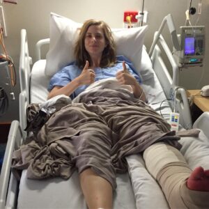Elizabeth Blackmore Instagram - Sometimes life takes a very unexpected turn. 3 weeks into rehearsals for ‘In the Next Room’ I fell while on a bushwalk and ended up breaking the three bones of my ankle (trimalleolar fracture), severing the ligament and dislocating it just for good measure. So instead of stepping into the theater to open the show, I was in the operating theater being fitted with plates and screws so I’ll be able to walk again. I am forever grateful to the amazing medical team here in Perth, my family, friends, wonderful husband and the amazing cast & crew of ‘In the next Room’ who take the stage tonight for their first preview. A huge shout out goes to the incredible Rebecca Davis who took on the mammoth role of Catherine Givings without hesitation and is bound to blow your socks off. Please, get out and see the show, it’s a special one X
@blackswanstc