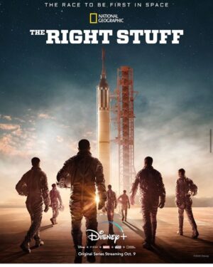 Elizabeth Blackmore Instagram - Tune in to episode 4 of ‘The Right Stuff’ right now on @disneyplus and you may catch a familiar face 😉
I loved being a part of this amazing show 
🚀 #therightstuff @natgeo