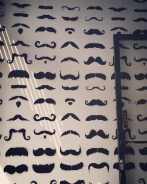 Elizabeth Blackmore Instagram - Silverlake 'stache.