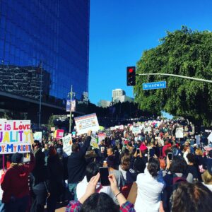 Elizabeth Blackmore Instagram - And they just kept coming. #riseup #womensmarch #lovetrumpshate