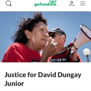 Elizabeth Blackmore Instagram - From @meyneg - “There are two problems. Racism is the first. Abuse of power by the hands of the police is the second. I experienced both by the time I was a teenager. 
In Australia over 400 Aboriginal and Torres Straight Islander people have died in custody since 1991. Not one person responsible for those deaths have ever been convicted. “
 If you’re outraged by what we’re seeing in the US, it’s also time to be outraged with what’s going on in your own country.
Scroll right to donate to Justice for David Dungay Junior. 
https://www.gofundme.com/f/d9qkb6-justice-for-david
David died surrounded by 6 guards and screaming “I can’t breathe”.
Enough. 
Enough.