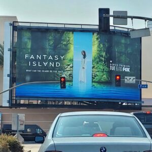 Elizabeth Craft Instagram - Check out @roselyn_sanchez on the big billboard at the FOX lot! Aug 10! #FantasyIslandTV #happierinhollywood