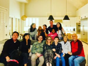 Elizabeth Craft Instagram - Grateful for the best in laws! Thanks to @oliviafierro for hosting us! Additional cooking from @michellefierro2021 and @tim.from.planet.tim (we provided nothing but our company).