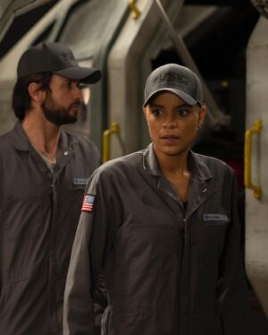 Elizabeth Faith Ludlow Instagram - A little BTS from Another Life - S2 ☄️

Thank you for all the support! 💥

#AnotherLife #Netflix
