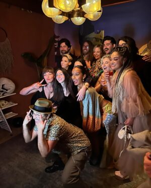 Elizabeth Grullón Instagram - wow. what a night celebrating our beloved #TheOwlHouse !!! thank you to our unbelievably talented and kind cast and crew, and to all of our fans! I’m forever grateful for the opportunity to honor my mother and our culture through my work as Camila Noceda. (and it was so special to have my sister by my side at the wrap party). Long live the chancleta! 🩴 #TheOwlHouse #CamilaNoceda