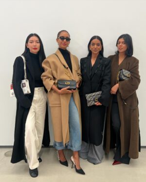 Elizabeth Grullón Instagram - @diorbeauty with the beauties💄merci @stellasimona 🤍 hair by @kyabilal_ 💫