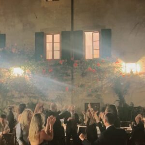 Elizabeth Grullón Instagram - cheers to Guido & Mélisse! 🥂✨