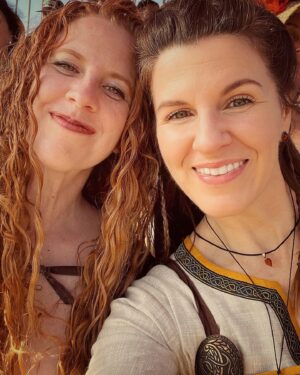 Elizabeth Hales Instagram - 🎉Happy birthday Whitney🥰 Another year older and wiser too!  You make my life sweeter and full of joy. Can't wait to see the love, growth, and happiness that surrounds you this new year.  Never give up, and keep believing in yourself. You're one of the strongest women I know that keeps pushing through life and embraces challenges and change.  I can't wait for more adventures together this year!
.
.
.
.
.
.
.
.
#birthdaygirl #birthday #may12 #adventuretime #vintageclothing #vintage #rennaisancepleasurefaire #renfaire #vikings #partygirl #1960s #girlsjustwannahavefun