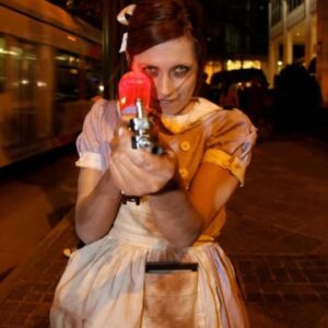 Elizabeth Maxwell Instagram - This is a particularly fun share for me, because long before I became a voice actor, I was attending Dragon Con with @jcorsophoto. It was my absolute favorite con - I went more times than I can count, and it’s the only place I’ve ever cosplayed (outside of Time of the Faeries stuff). Such a cool feeling to be returning this year as an official guest!

#DragonCon • 8/29 - 9/2 • Atlanta, GA

2nd pic: Black Canary cosplay
3rd pic: Little Sister from Bioshock cosplay
4th pic: Ayla from Chrono Trigger cosplay
5th pic: we found Waldo

@dragoncon #dragoncon2024 #funkopop #myheroacademia #midnight #attackontitan #ymir #dragonballsuper #caulifla #kefla #overlord #overlordanime #albedo #honkaistarrail #natasha #zeldabreathofthewild #zeldatearsofthekingdom #urbosa #riju #genshinimpact #rosaria #persona5 #saeniijima #fireemblemengage #rwby #winterschnee #fruitsbasket #arisauotani #noragami #bishamon