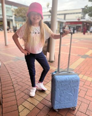 Ella Chadwick Instagram - BRITISH TRANSPLANT GAMES 2023!! On our way for a fab weekend compeating in the transplant games - everybody whos had a transplant in the uk can take part to celebrate the gift of life. Thanks to @kidneysforlife for making it possible for all of team manchester to go each year 💜 ps how cool is my stitch case from @primark 😍 i love it #transplantgames #whbtg #organdonation #giftoflife