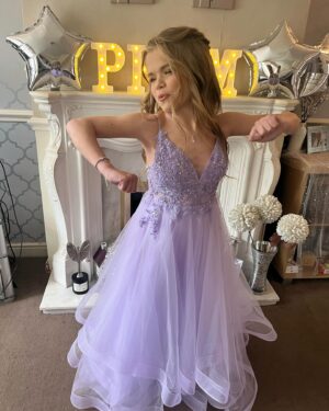 Ella Chadwick Instagram - Just home from my prom 💜 i had the best time and loved my dress sad its all over sat at home not wanting to take my dress off  #prom #promdresses #promseason #yr11leavers 💜