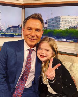 Ella Chadwick Instagram - More pics from yesturday!! Yesturday i was invited back to @gmb to suprise @benshephardofficial on his last show 😭 i had the best time everybody is always so nice i love being there and whilst its sad bens leaving were all still going to see him so we wish you the best of luck on this morning ben ❤️ thankyou for being so kind and always making me smile 🥰🫶 #gmb  #lastshow #benshephard #tvstudios #goodluck