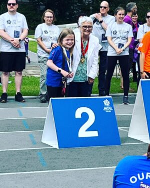 Ella Chadwick Instagram - Today i got a silver medal in the ball throw at the British Transplant Games i was so happy and proud especially as im in the oldest group now and didnt think i would get a medal. #whbtg #britishtransplantgames #manchesterchildrensteam #ballthrow #silvermedal #2ndplace #proud #kidneytransplant