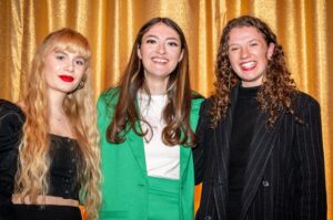 Ella Greenwood Instagram - We had the most wonderful evening getting to celebrate & discuss ‘Bibimbap for One’ and ‘Twofold’ - the winning projects of the @lucasaferrara Film Fund @brokenflamespd with our talented actors @rebeccacalder_, @ioannakimbook, Writers @daniel.kaszas.97, @totobruin, @elizabeth__connick, and family & friends, thank you to all who supported us! ♥️
📷 by Lee Walsh Photography
