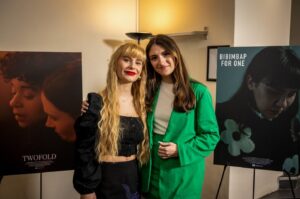 Ella Greenwood Instagram - We had the most wonderful evening getting to celebrate & discuss ‘Bibimbap for One’ and ‘Twofold’ - the winning projects of the @lucasaferrara Film Fund @brokenflamespd with our talented actors @rebeccacalder_, @ioannakimbook, Writers @daniel.kaszas.97, @totobruin, @elizabeth__connick, and family & friends, thank you to all who supported us! ♥️
📷 by Lee Walsh Photography