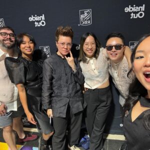 Ella Jay Basco Instagram - toronto film fest outtakes🎞️🎞️ thank you sm @insideoutfestival for having us<3 EAP4life😍