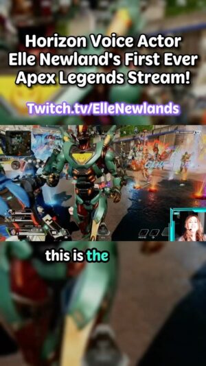 Elle Newlands Instagram - Hey guys! I had so much fun last time, I will be going live again today, on Twitch 12pm PST! I’ll still probably apologize for shooting people but it’s just polite 😅

Hope to see you there 🚀 (link in bio)

First Stream Chaos edit by @its_ameliabrown 💥
#twitch
#apexlegends 
#apexlegendsclips 
#horizonapexlegends