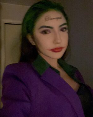 Elle Paris Legaspi Instagram - why so serious? 🃏🖤 #halloween #explore #explorepage