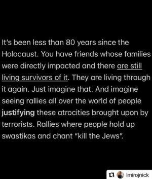 Ellen Mirojnick Instagram - My daughter has put my feelings into the words I haven’t been able to find myself. Please take a moment to read and consider this. #neveragainisnow