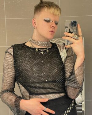 Ellie Diamond Instagram - I’ve realised I’ve not posted any out of drag pics in a while…Enjoy n scroll thru some lookies I’ve done ✨✨
-
Since moving to Manchester I’ve thoroughly enjoyed styling and dressing however i bloody like….. lil bit cute a lil bit alt!
-
Being suppressed into wearing “normal boy” clothes in Dundee I never felt any sense of being my own person/ having a personal style! I’m growing everyday and finding out more and more about myself and my style! Who I am and what I want to do here is definitely a journey with a lot of ups and downs but…..I’m still kicking and baby I’m thriving in my own! 
-
Thank you all for your continued support and love🖤✨