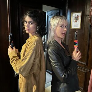 Ellie Duckles Instagram - Dagr is now available to rent or buy in the UK & Ireland! Yay! 🩸Watch our silly, comedy horror on @appletv or @amazonprime & other platforms.
@empiremagazine named us in the top films to watch in 2024… so check it out ye?? 

Truly had the best time filming this. Absolute dream team!! @matthewbutlerhart, such a joy being directed by you and so much fun!! @toributlerhart the best producer and maintainer of good vibes (especially at 2am in the middle of the freezing cold woods😂) and ofc working with the legend that is @rizmoritz. I love u girl. Slay. 

Very proud to be a part of this, I hope you enjoy it too 🫶🏻

#foundfootage #indiefilm #dagr #druids #horror
