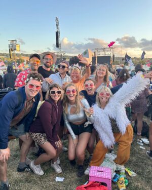 Ellie Duckles Instagram - Glastonburrrryyyyy 😏😏
My body and mind are recovering but my heart and soul are so full ‼️‼️
Another epic year. Feeling so much gratitude for new friends, old friends, beautiful memories with my family and the privilege of frolicking around Worthy Farm.
UNTIL NEXT YEAAAR BABY♥️♥️♥️✨✨