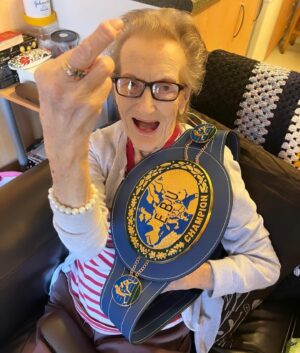 Ellie Scotney Instagram - My best friend, 
always and forever ➰

Nan, you was one of a kind. 
An energy that could speak a thousand words. A smile which lit up every room and more. 

For 99 years you made the world a better place, now it’s time for you to lay to rest. The brightest light I’ll ever need 🕊️

Love you millions & more x

❤️