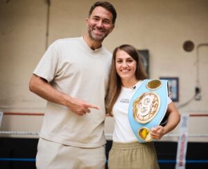 Ellie Scotney Instagram - I first walked through the Lynn Boxing Club for the very first time as a cheeky 9 year old. Can’t thank @eddiehearn and @matchroomboxing for making sure those same doors will re open for many more to follow 👣 

A place me and so many others found a reason, a place we will always call home 🏠❤️ 

Can’t wait to see Britain’s Oldest Boxing Gym come back to life 🙏
