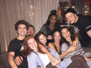 Elliot Fletcher Instagram - everyone already posted this picture but I DONT CARE. last night was a blast and i'm so happy i got to spend it with these lovely people.