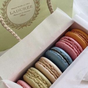 Elona Ndrecaj Instagram - Real life Bridgerton🎀

#bridgerton #laduree #nyc #newyork