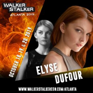 Elyse Dufour Instagram - @thewalkingdeaad_amc @thewalkingdead @walkrstalkrcon AYYYYYYYSEEYOUTHERE huge shout out to my favorite @celtictso for making this happen 🖤  and you @fam_pr are a goddess!!!!! #thewalkingdead #twd