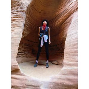 Elyse Levesque Instagram - Tiny Humans vs Giant Slot Canyon. A series. #yesimobsessed #slotcanyons #mynewfavoritething #buckskingulch #utah