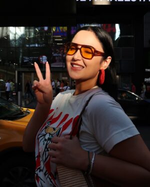 Ema Fajnorová Instagram - bucket list locations:
Time Square ✅