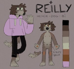 Ema Mlynarčíková Instagram - New dog character because i forced my bf to have a fursona :0 #furryart #oc