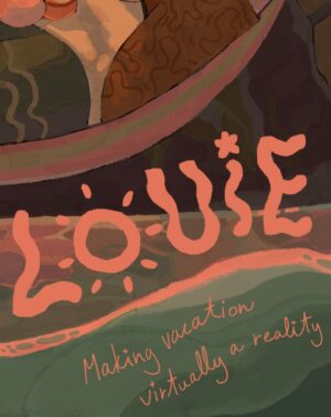 Ema Mlynarčíková Instagram - a lil promo poster for my upcoming VRChat avatar 🌴

#furryart #VRChatavatar #illustration #furry #vacation #anthro