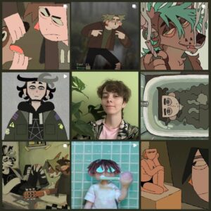 Ema Mlynarčíková Instagram - Another hellyear over. It was great, it sucked. A lot has happened. Thanks for consuming my ~content~ #artvsartist2021 

I'll be adding a lil recap/resolutions in the comments, since I like to do that stuff every year.