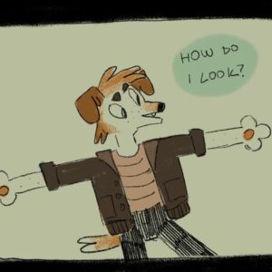Ema Mlynarčíková Instagram - They are a solid decimal 10.
#comicstrip #strip #comic #furry #furryart #nonbinary #nb