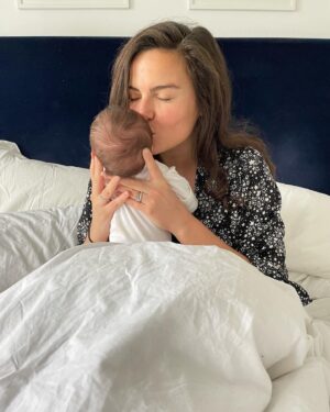 Emer Kenny Instagram - Some news! Rick & I have had a beautiful baby boy. He is just magic.